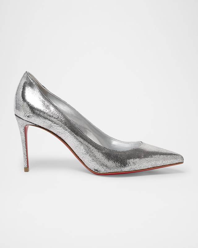 Kate Metallic Red Sole Classic Pumps